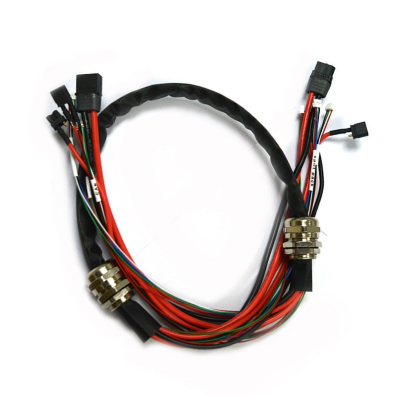 Stir-frying robot internal wiring harness