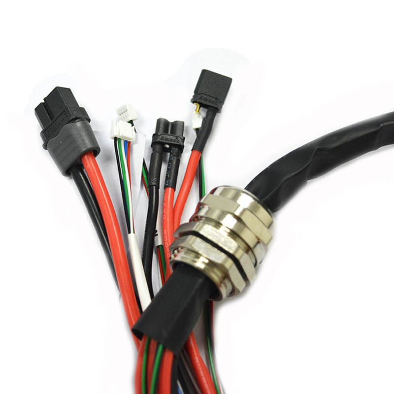 Stir-frying robot internal wiring harness