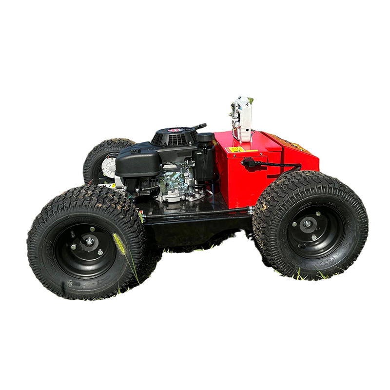 Wheeled automatic lawn mower