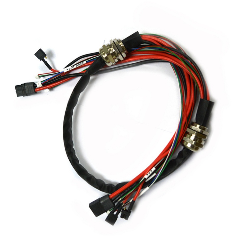 Stir-frying robot internal wiring harness