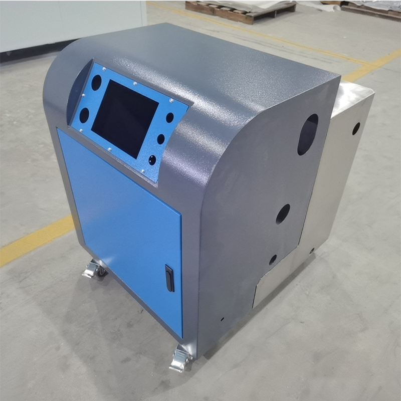 Sheet metal processing of terminal equipment cabinet shell