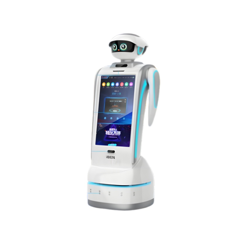 Reception service robot - Zhi Big Screen