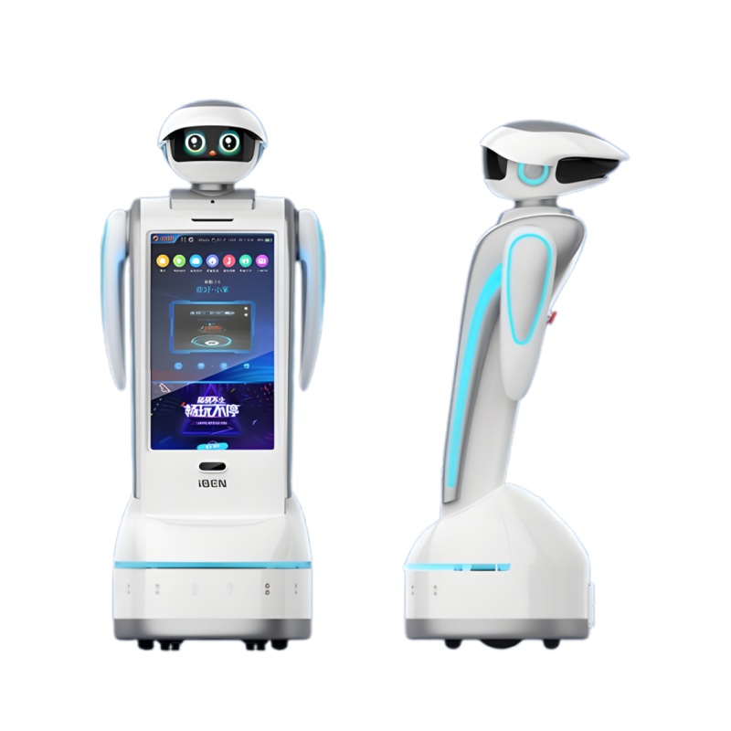 Reception service robot - Zhi Big Screen