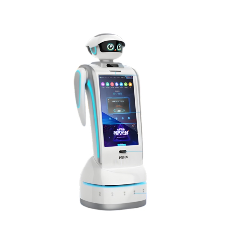 Reception service robot - Zhi Big Screen