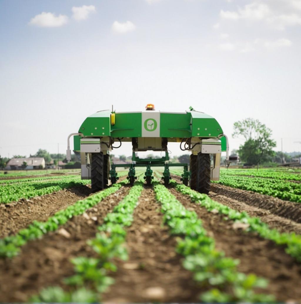 Intelligent weeding robot