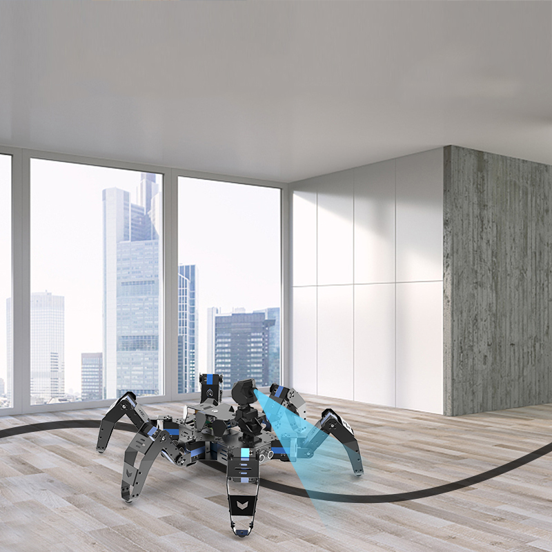 XR Hexapod R1树莓派人工智能六足仿生机器人