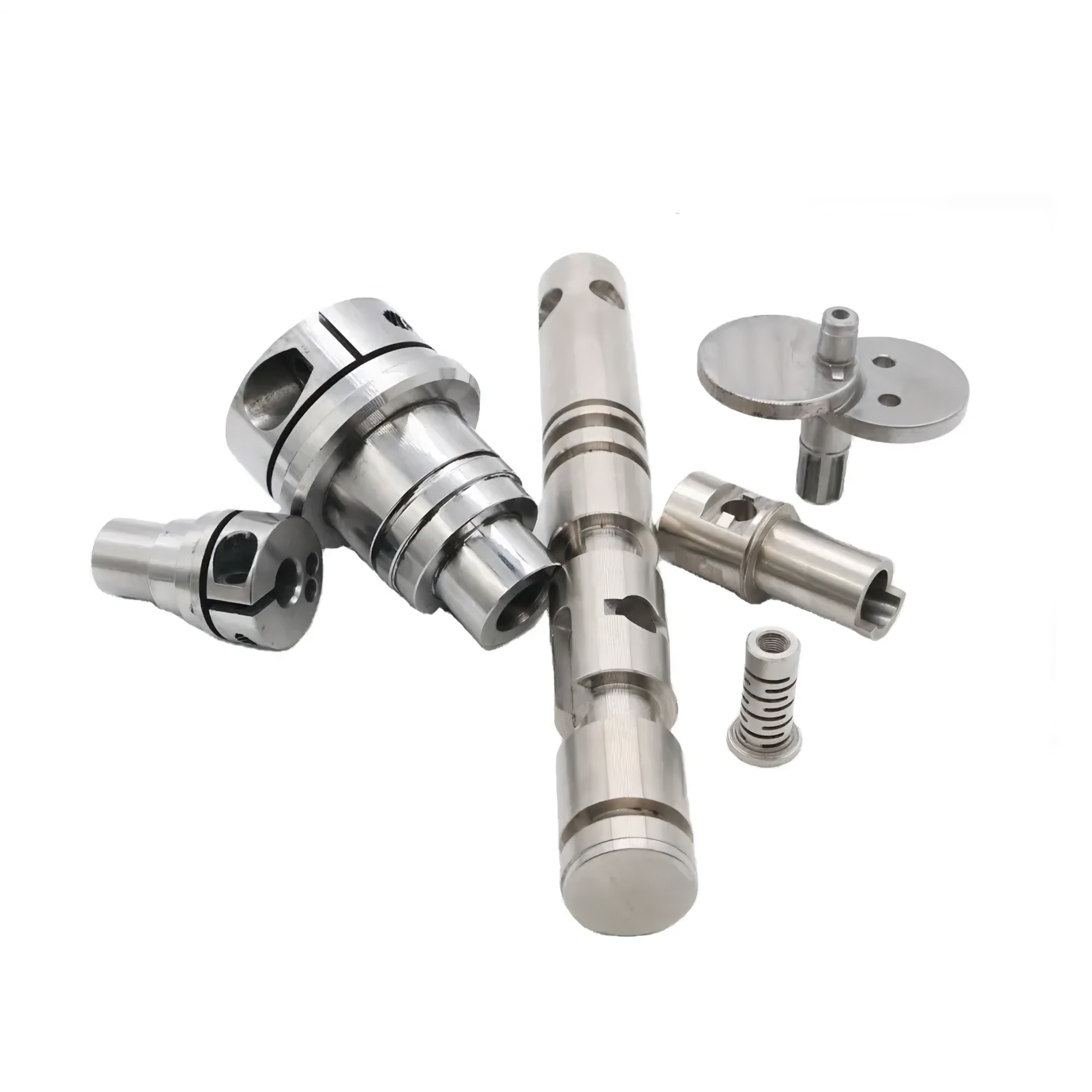 CNC machine parts stainless steel parts internal thread pipe
