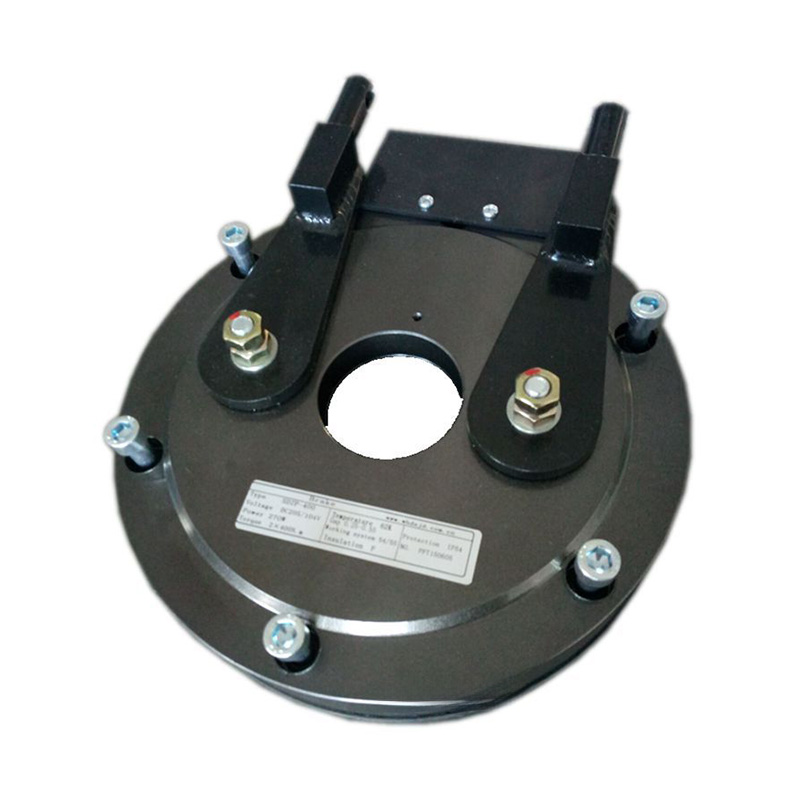 Elevator tractor brake