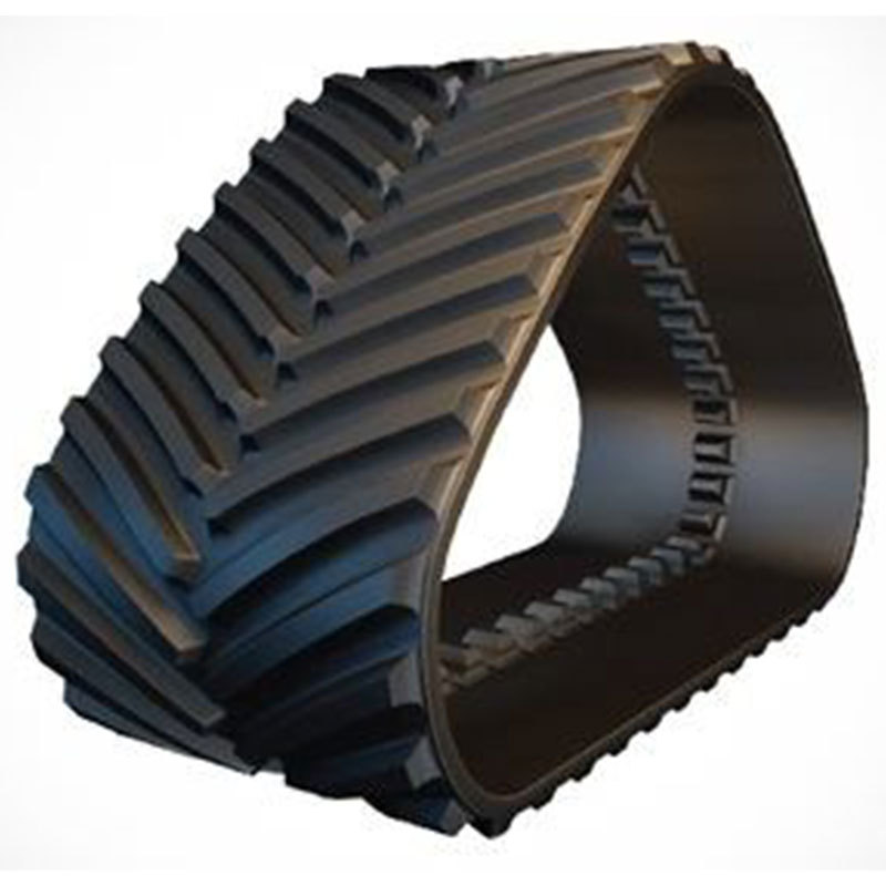 High-power agricultural machine crawler