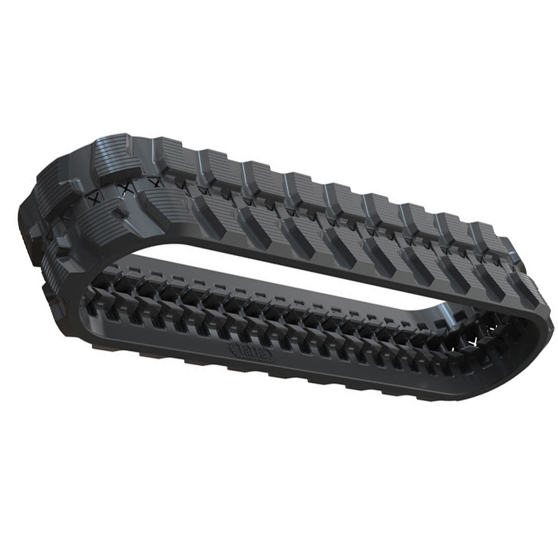 Excavator rubber track