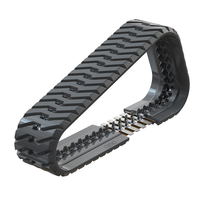 Loader rubber track