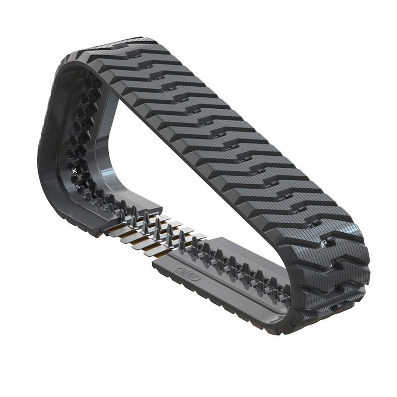 Loader rubber track
