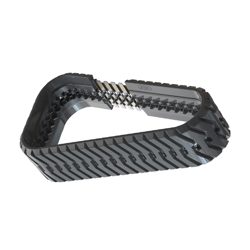 Loader rubber track