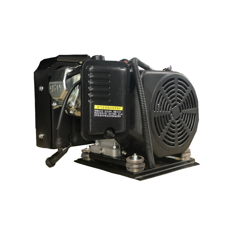 Electric vehicle range extender in one machine
