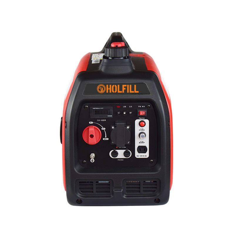 Silent portable gasoline generator