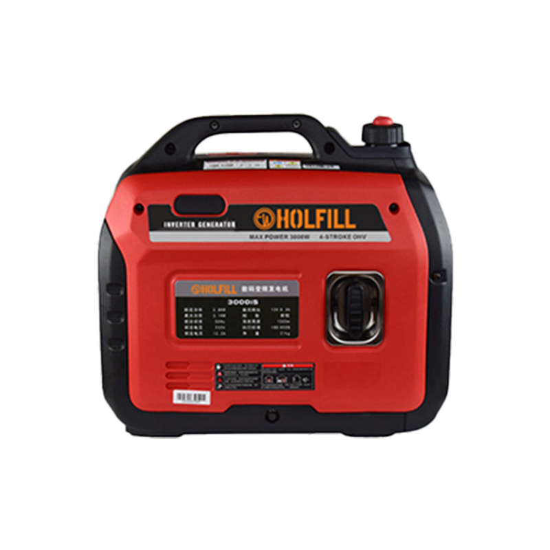 Silent portable gasoline generator