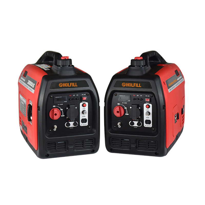 Silent portable gasoline generator