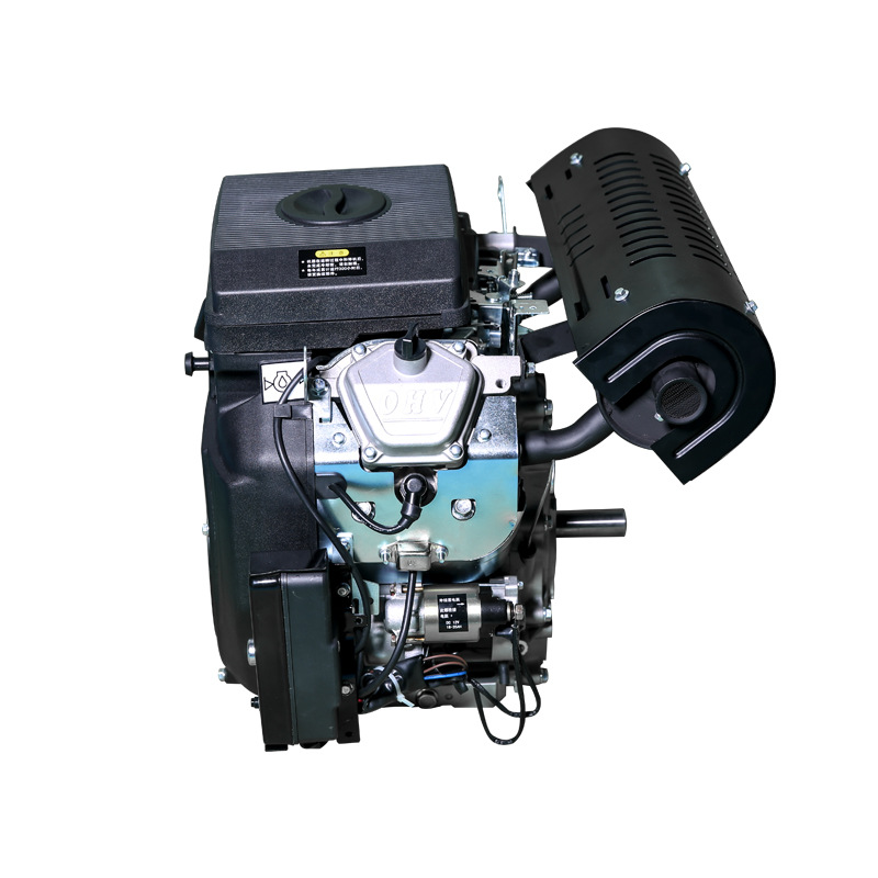 Two-cylinder power gasoline engine