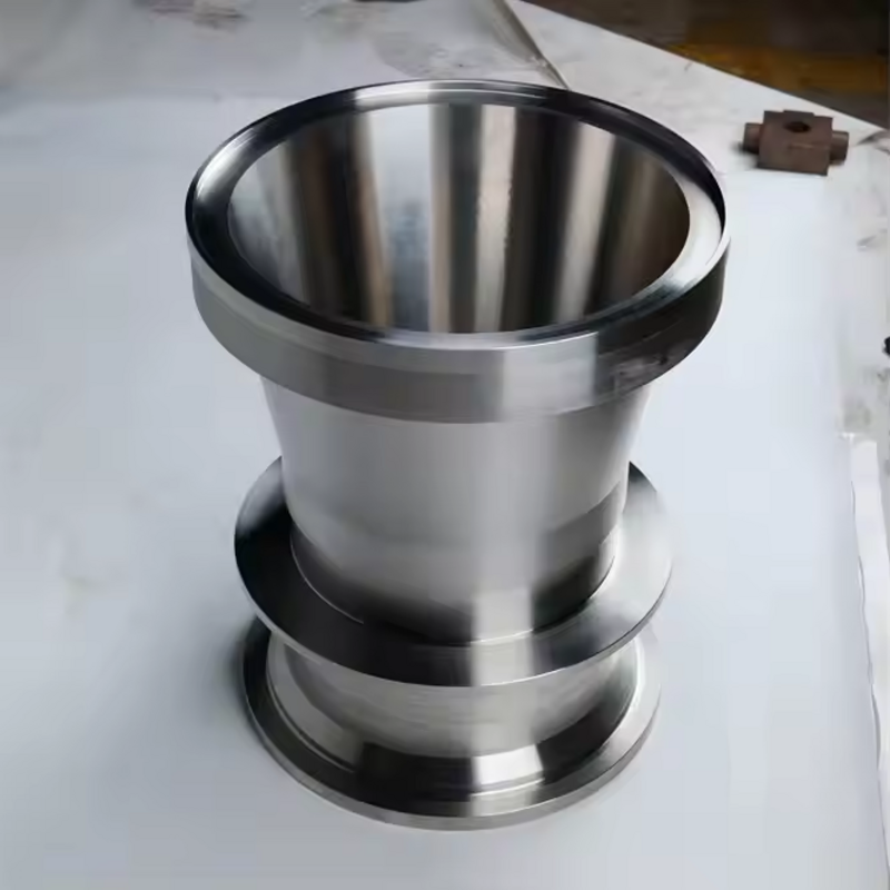 Custom CNC Machined Wear-Resistant Conical Bowl (No Slot)