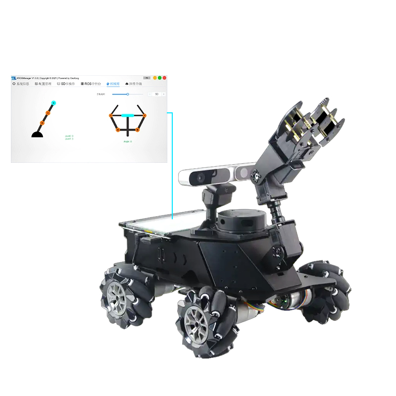 MROS Lidar Car ROS麦轮雷达车