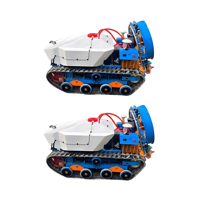 Crawler self-propelled air sprayer