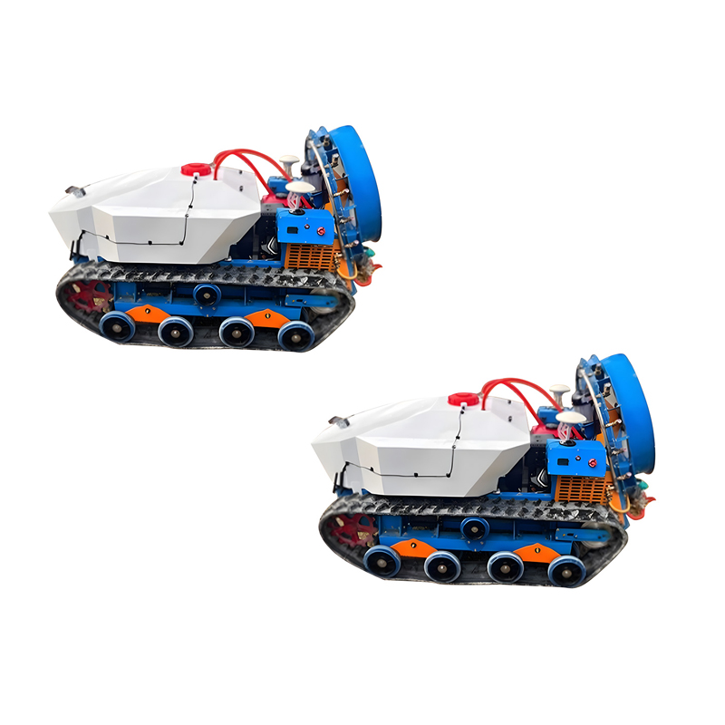 Crawler self-propelled air sprayer