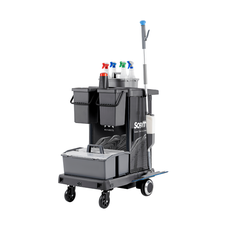 BLOX + TROLLEY Cleaning Robot