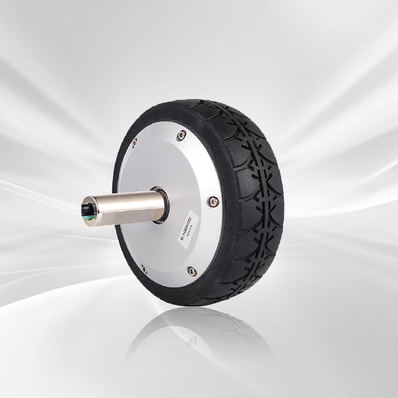 Robot external rotating hub motor, integrated hub motor