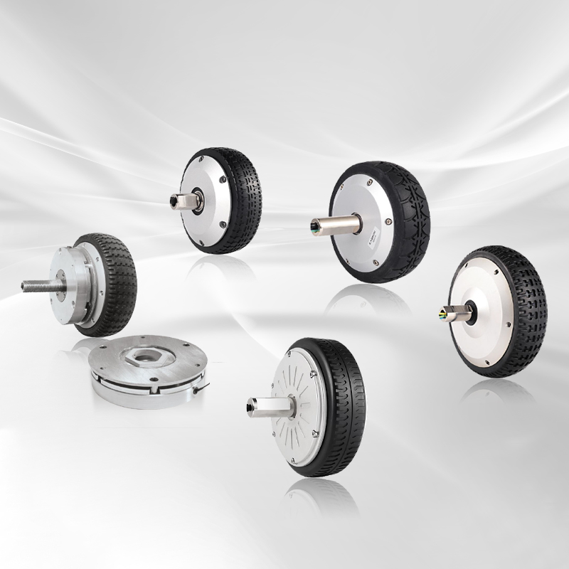 Robot external rotating hub motor, integrated hub motor