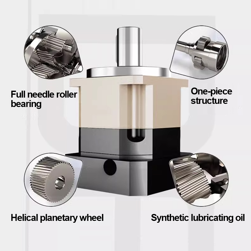 High-torque low-backlash AB precision planetary gear reducer