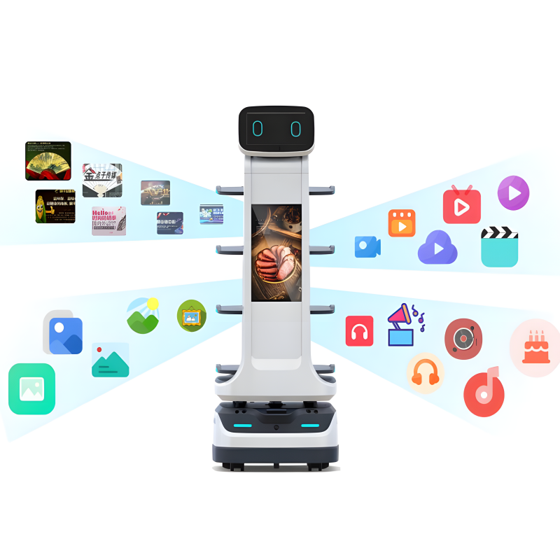 Intelligent food delivery robot T5