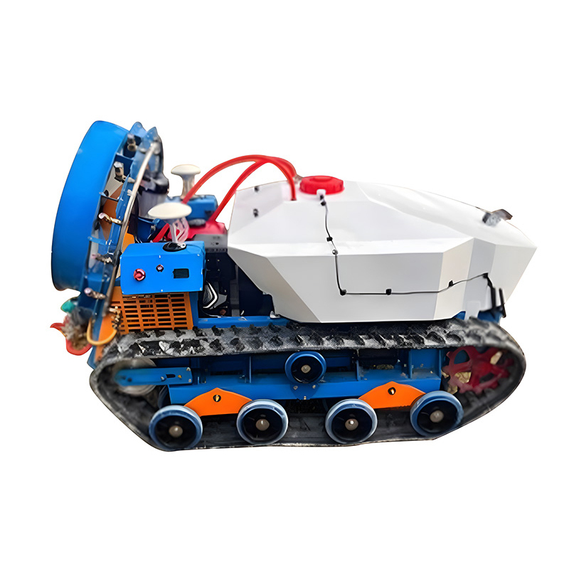 Crawler self-propelled air sprayer