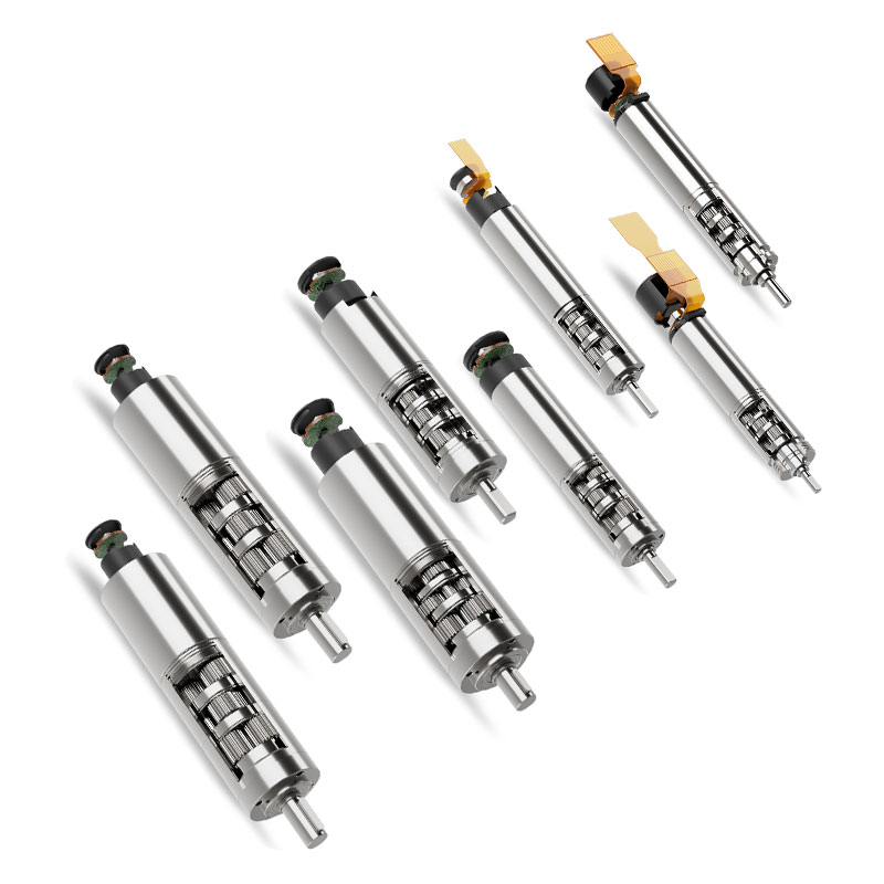 High-performance servo brushless DC gear motor