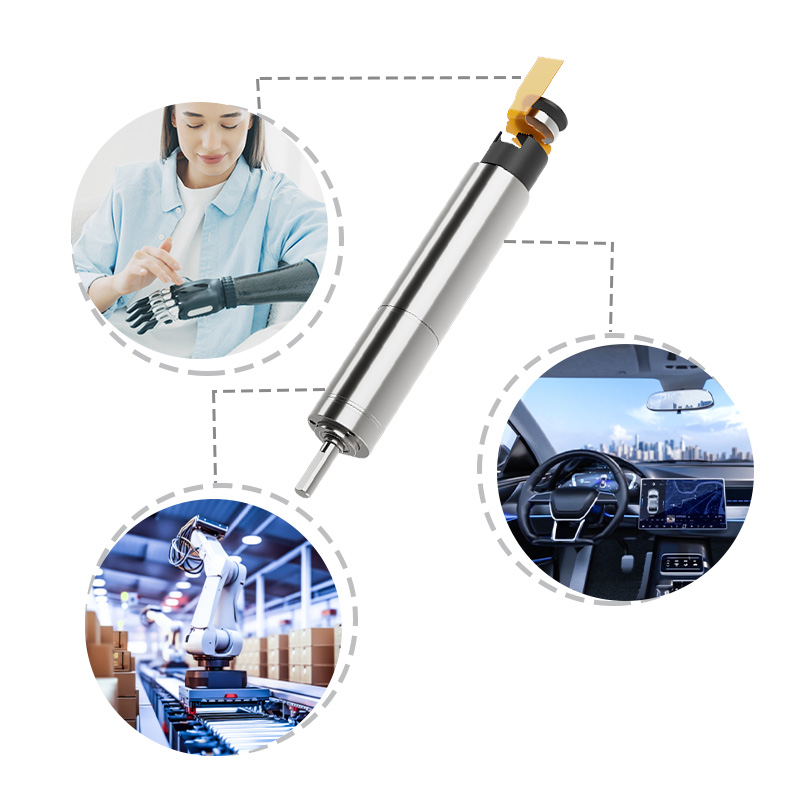 High-performance servo brushless DC gear motor