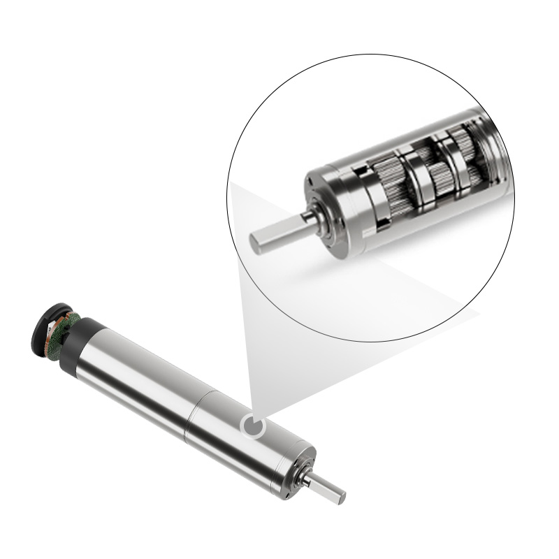 High-performance servo brushless DC gear motor