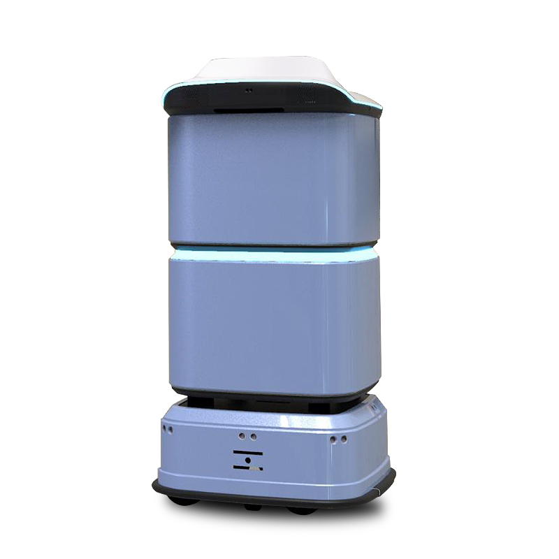 T7 building, smart hotel four-grid delivery robot