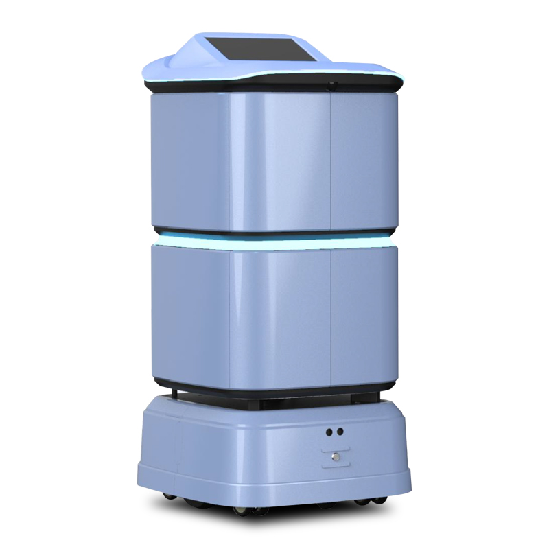 T7 building, smart hotel four-grid delivery robot