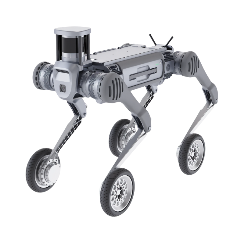 B2 with Wheels 3D Lidar Model Robot Dog