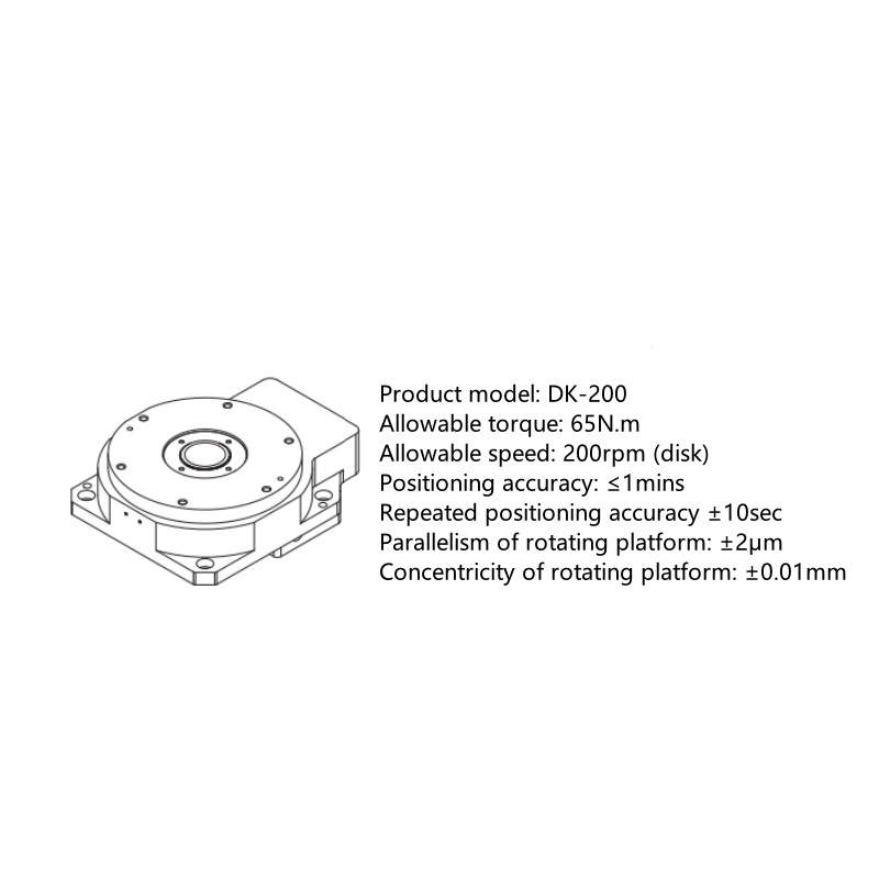 Hollow Rotary Platform DK Series DK60/DK100/DK130/DK200/DK275