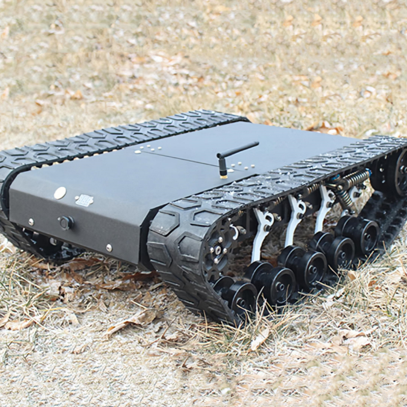 C6 Rubber-tracked robot chassis