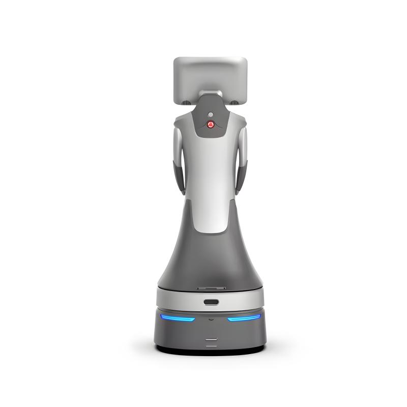 Intelligent business front desk reception guide robot