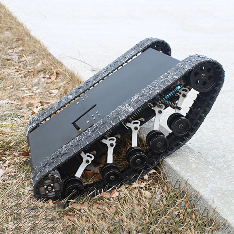 C6 Rubber-tracked robot chassis