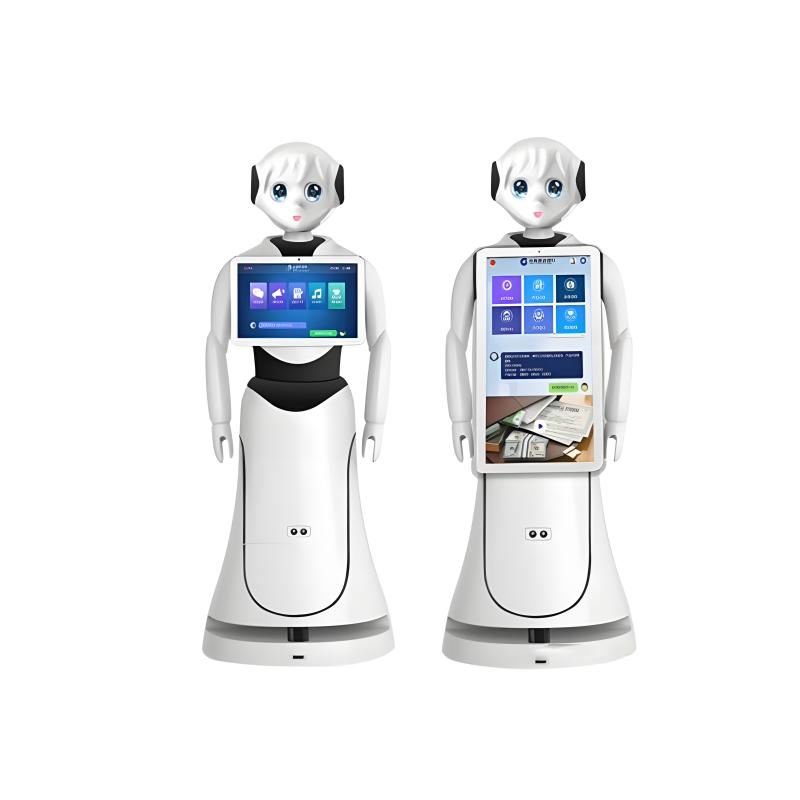 Intelligent exhibition hall explanation reception robot