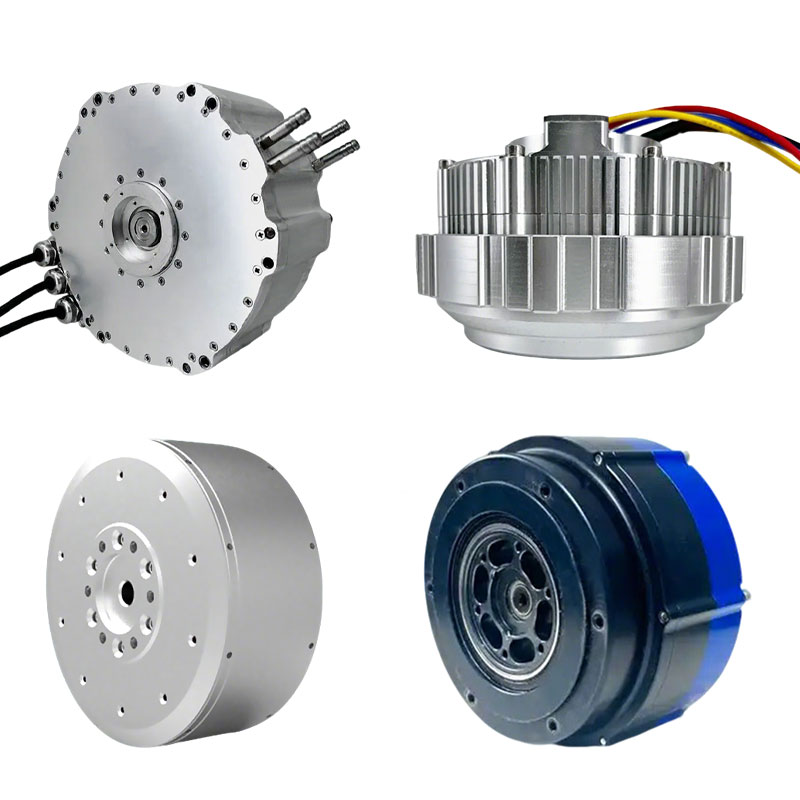 Robot special direct drive hub motor axial field motor