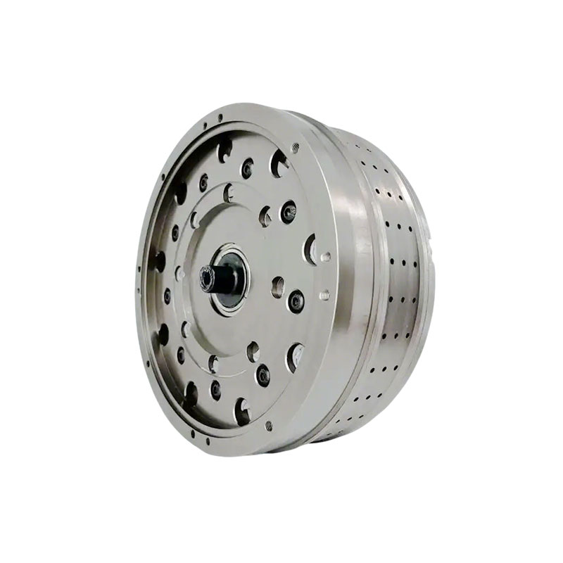 Direct drive electric vehicle hub motor axial field motor
