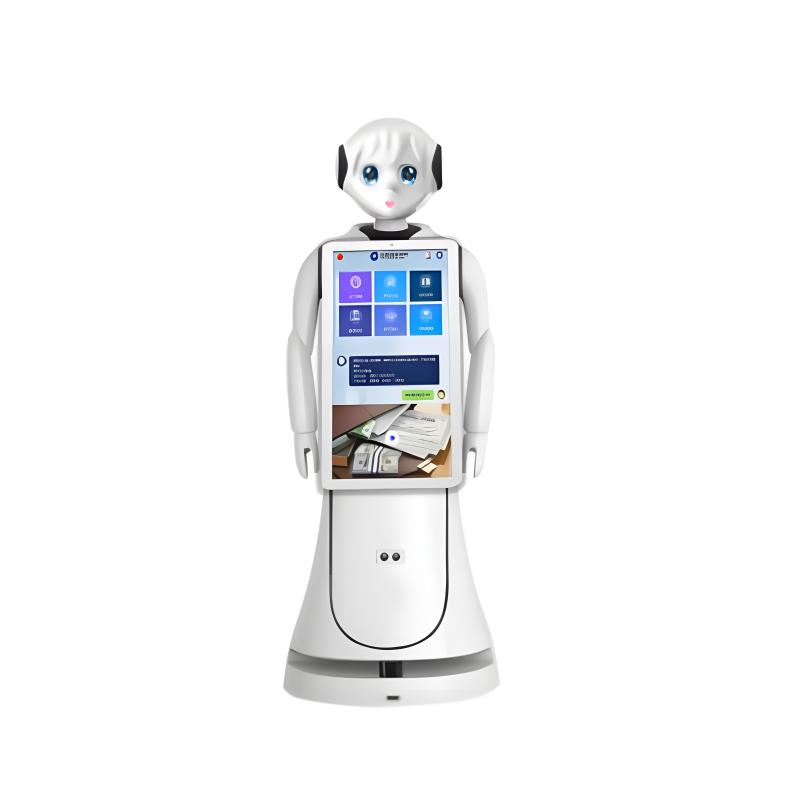 Intelligent exhibition hall explanation reception robot