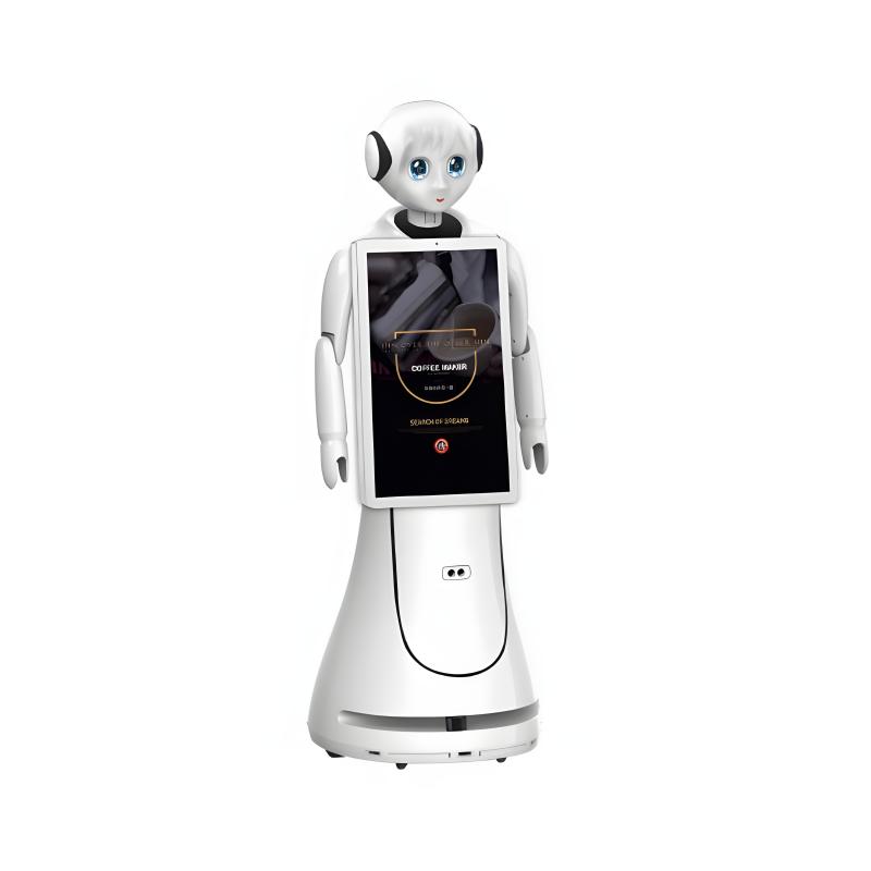 Intelligent exhibition hall explanation reception robot