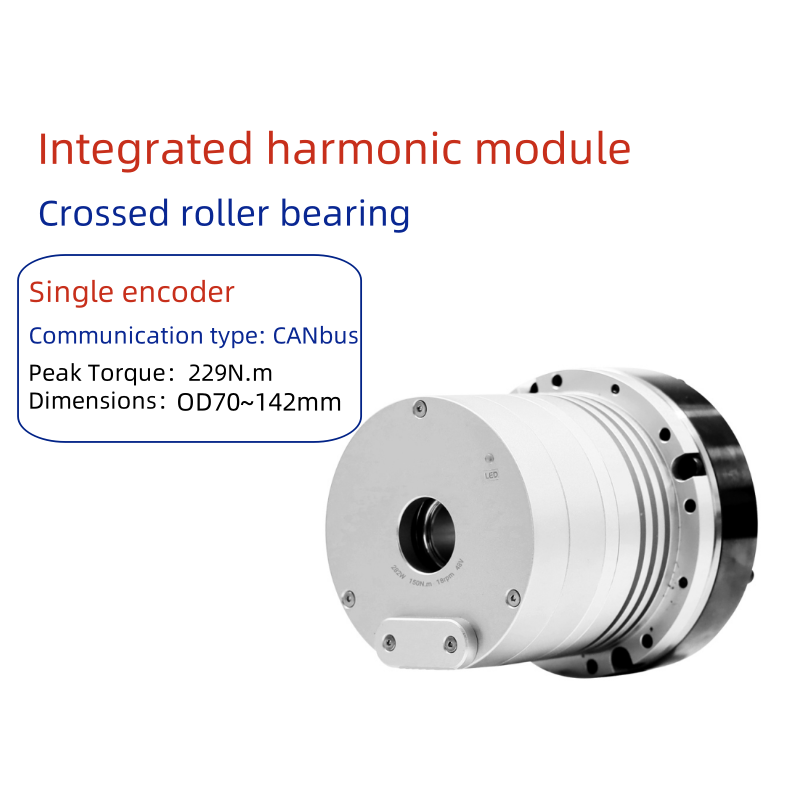 EH series integrated hollow harmonic module-Single encoder
