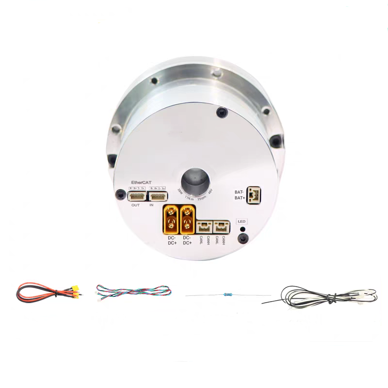 Dual harmonic EHD integrated robot joint module