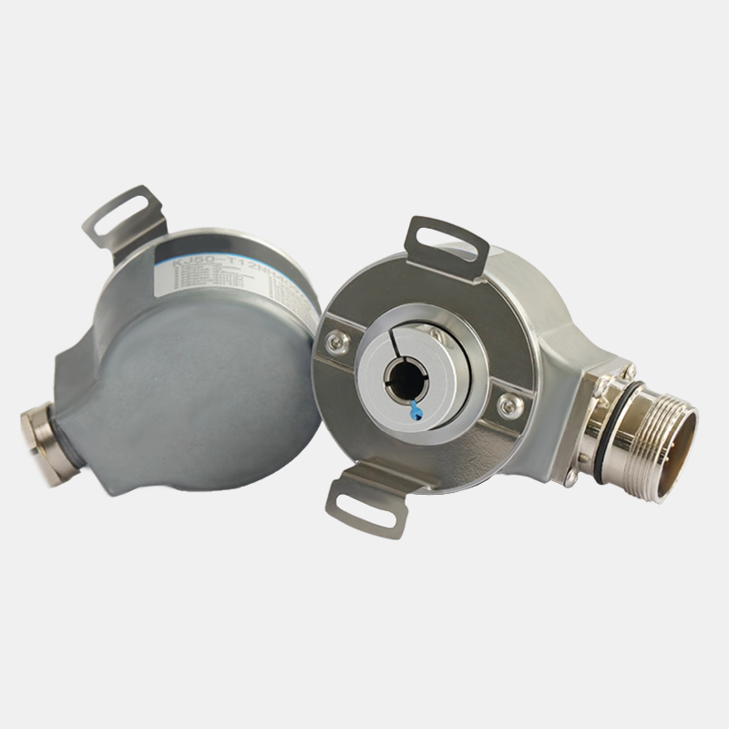 KJ50 single-turn Gray code absolute encoder 5-12-bit parallel hollow encoder hollow shaft design